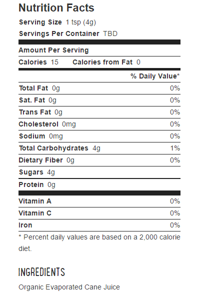 Wholesome Sweeteners - Organic Sugar FT, 907g
