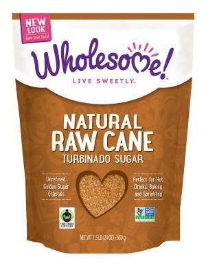 Wholesome Sweeteners - Raw Cane Sugar FT, 681g