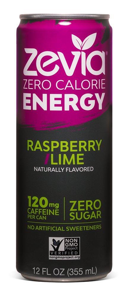 Zevia - Raspberry/Lime Energy Drink, 355ml