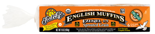 Food for Life - Ezekiel 4:9 Sprouted Whole Grain English Muffins, 454g