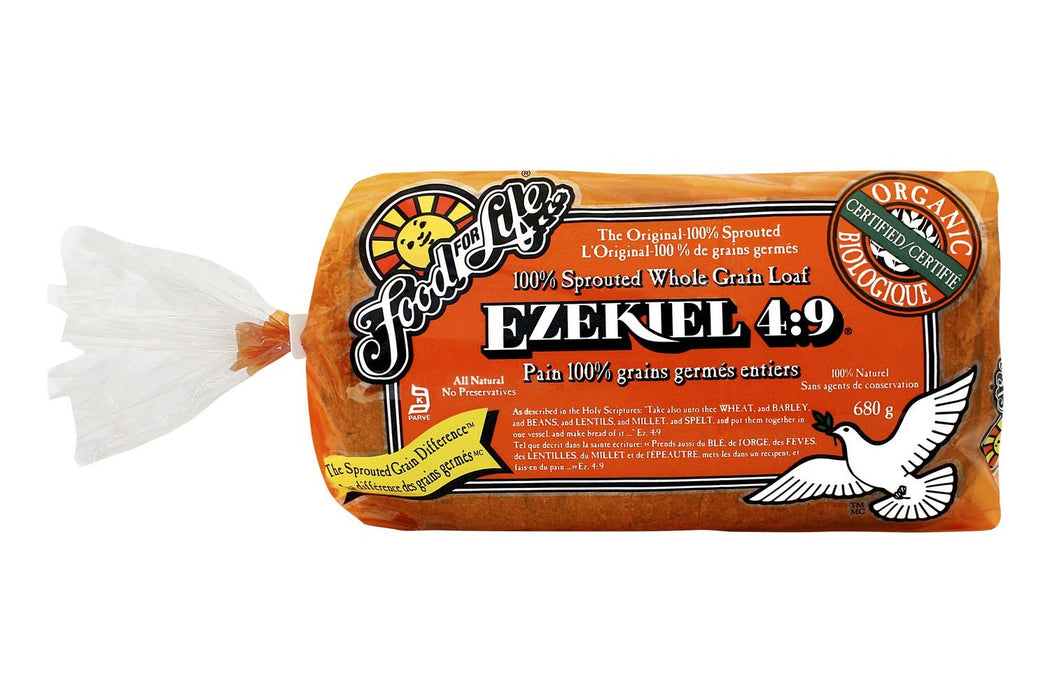 Food for Life - Ezekiel 4:9 Sprouted Whole Grain Bread, 680g