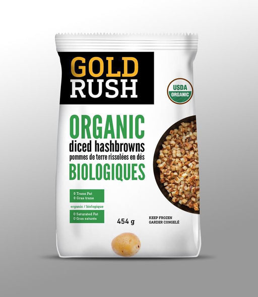 Gold Rush - Organic Diced Hashbrowns, 454g