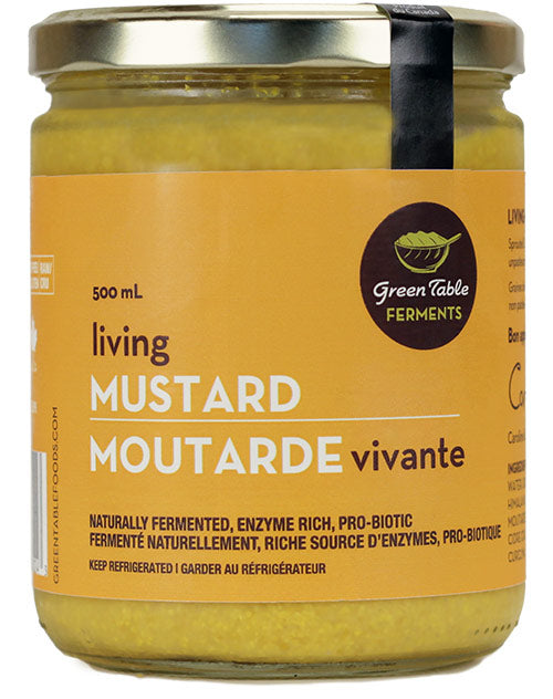Green Table Foods - Organic Living Mustard, 500ml