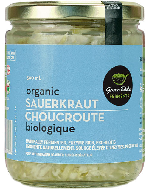 Green Table Foods - Organic Sauerkraut, 500ml