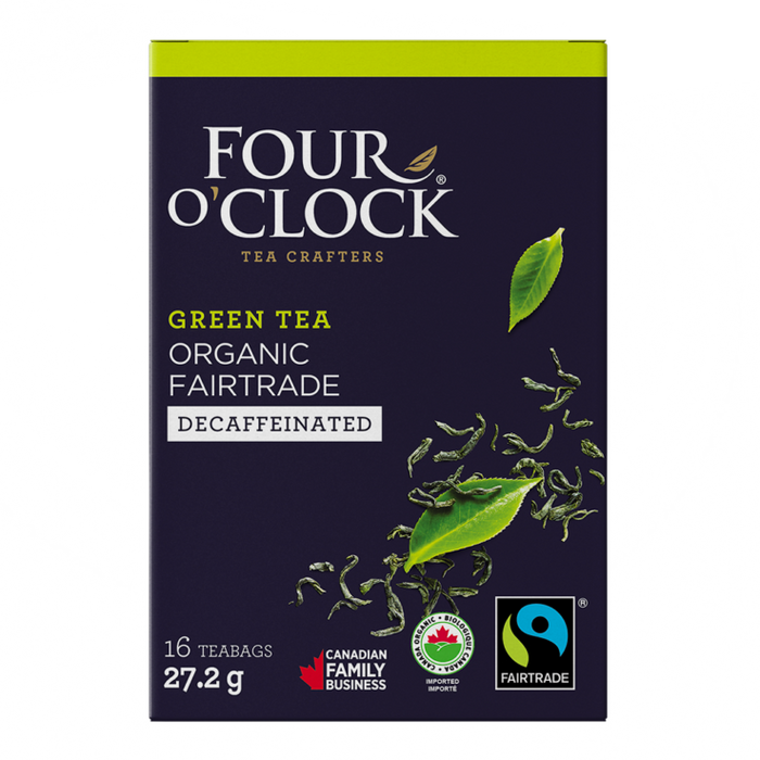 Four O'Clock - Green Tea, Decaffeinated, 16 bags