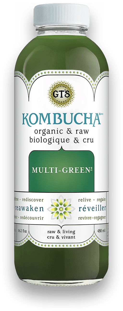 GT's Organic - Multi-Green Kombucha Drink, 480ml