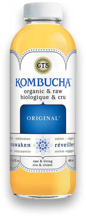 GT's Organic - Original Kombucha Drink, 480ml