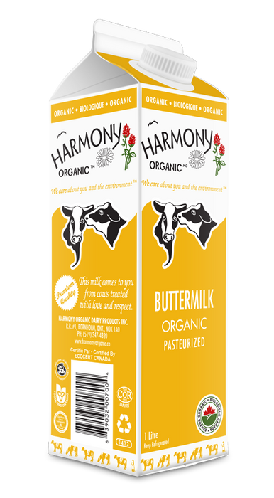 Harmony Organic - Organic Buttermilk, 1L