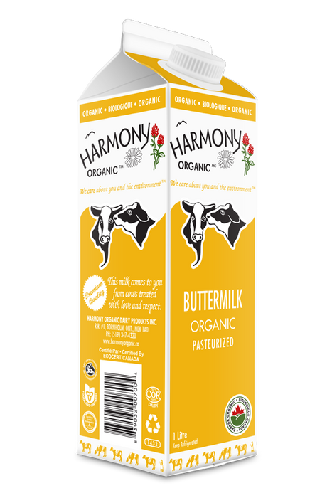 Harmony Organic - Organic Buttermilk, 1L