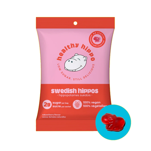 Healthy Hippo - Swedish Hippos, 50g