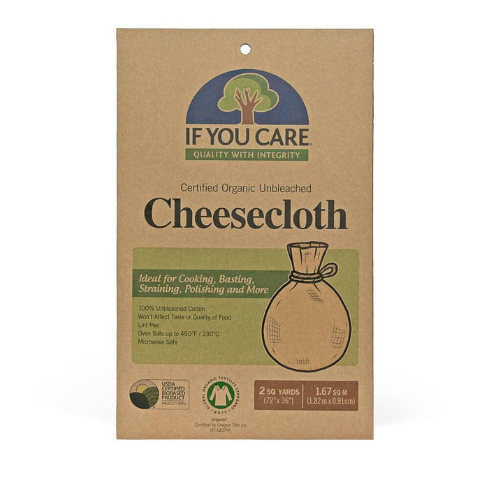 If You Care - Enviro Friendly - Unbleached Cheese Cloth, 2 sq. yards
