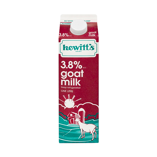 Hewitt's Dairy - Whole Goat Milk, 1L