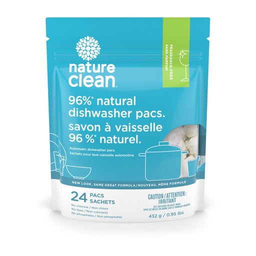 Nature Clean - Automatic Dishwasher Pacs - 24 CT