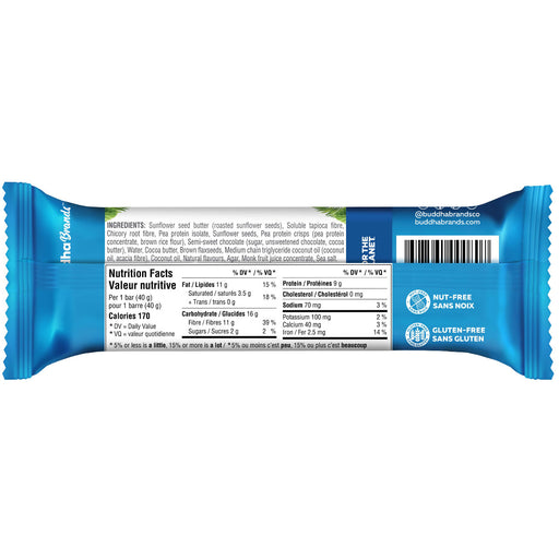 Hungry Buddha - Keto Bar, Chocolate Chip, 40g