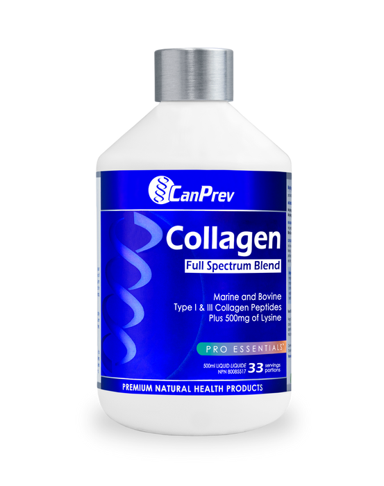 CanPrev - Collagen Full Spectrum Liquid, 500mL