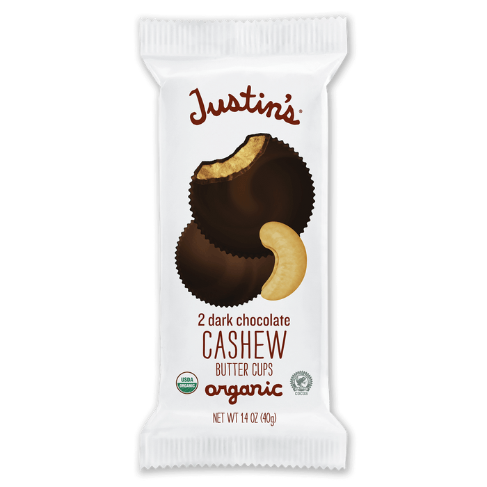 ustin's - Dark Chocolate Cashew Butter Cups, 40g