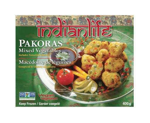 Indian Life - Pakoras Mixed Vegetables, 400g