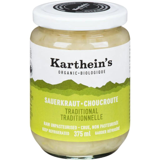 Karthein's Organic - Organic Traditional Sauerkraut, 375ml
