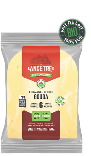 L'Ancetre - Organic Lactose-Free Gouda, 170g