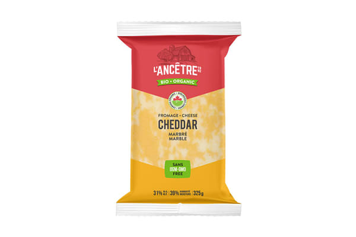 L'Ancetre - Organic Marble Cheddar Cheese, 325g