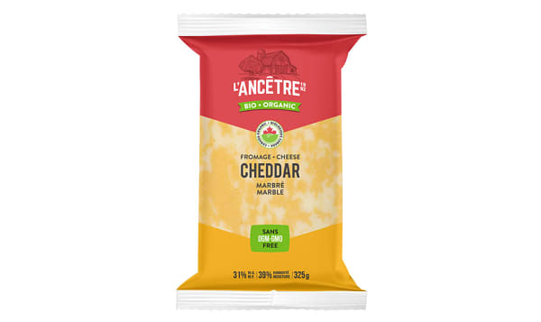 L'Ancetre - Organic Marble Cheddar Cheese, 325g