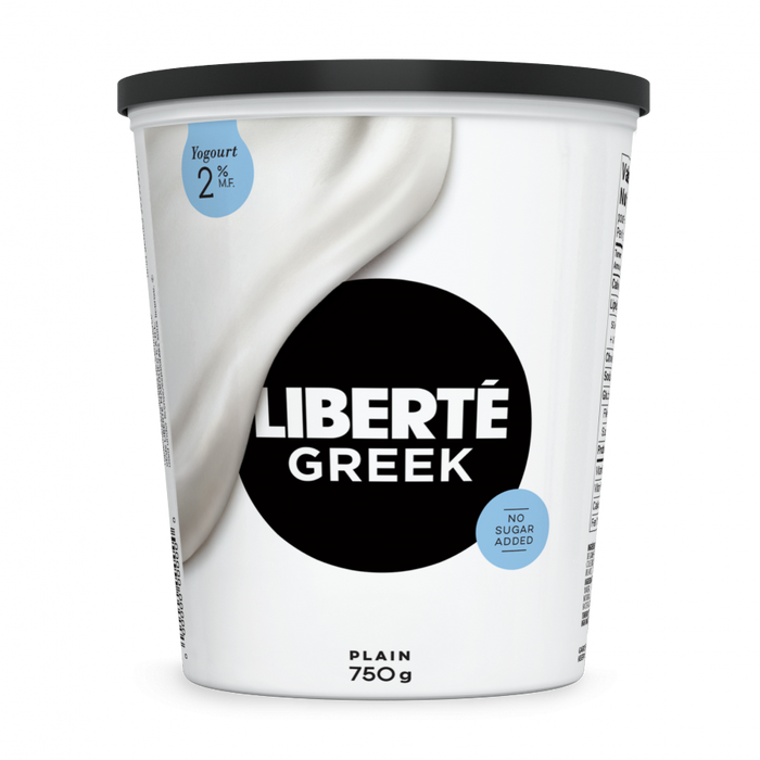 Liberté - Plain Greek Yogurt 2%, 750g