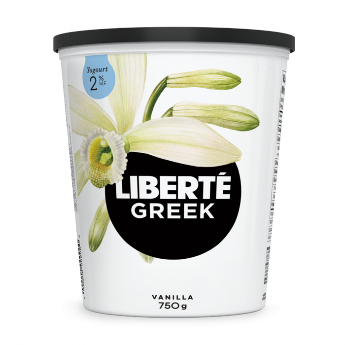 Liberté - Vanilla Greek Yogurt 2%, 750g