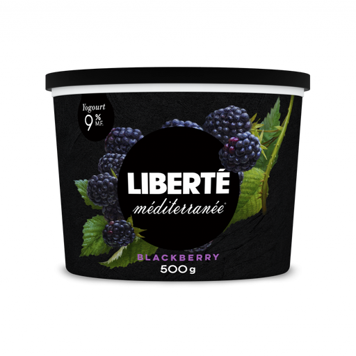 Liberté - Méditerranée Blackberry Yogurt 9%, 500g