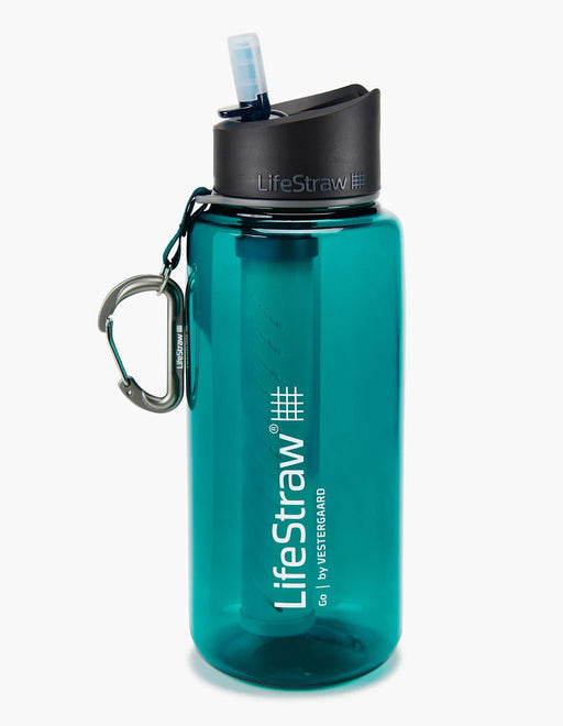 LifeStraw - Go Water Filter Bottle - Dark Teal, 1L