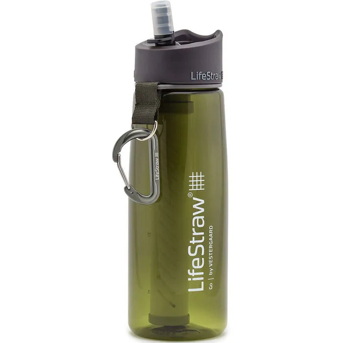 LifeStraw - Go Water Filter Bottle - Green, 650ml