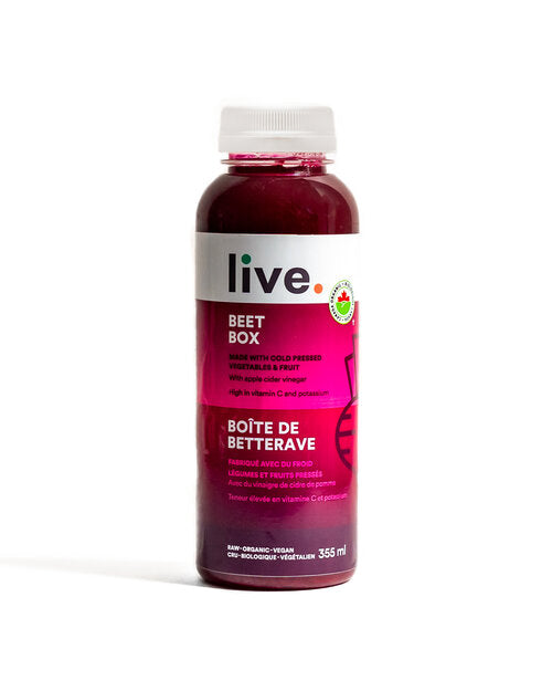 Live Organic Food Products Ltd. - Beet Box Juice, 355ml