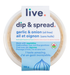 Live Organic Food Products Ltd. - Garlic & Onion Dip, 198g