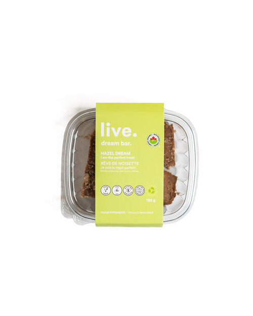 Live Organic Food Products Ltd. - Hazel Dream Dessert, 2 Pieces