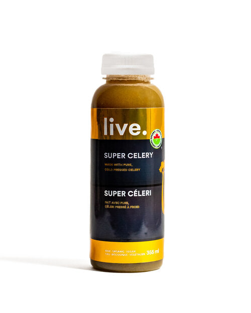 Live Organic Food Products Ltd. - Super Celery Juice, 355ml
