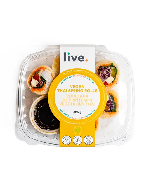 Live Organic Food Products Ltd. - Thai Springrolls