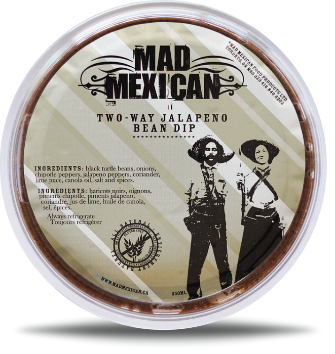 Mad Mexican - Two-Way Jalapeño Bean Dip, 250ml