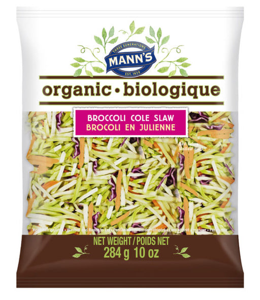 Mann's Organic - Broccoli Cole Slaw, 284g