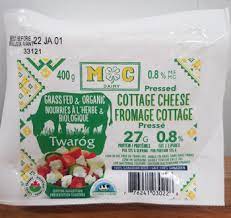 M-C Dairy - Grass Fed Organic Pressed Cottage Cheese, 400g