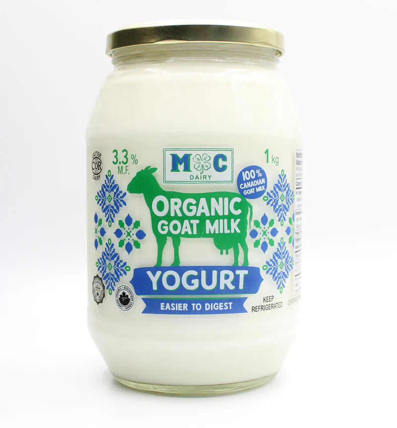 M-C Dairy - Organic Goat Milk Yogurt, 1 kg — Goodness Me!