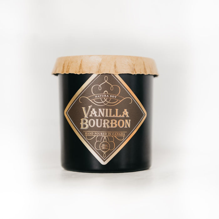 Natura Soylights - Soy Candle, Vanilla Bourbon, 10 oz