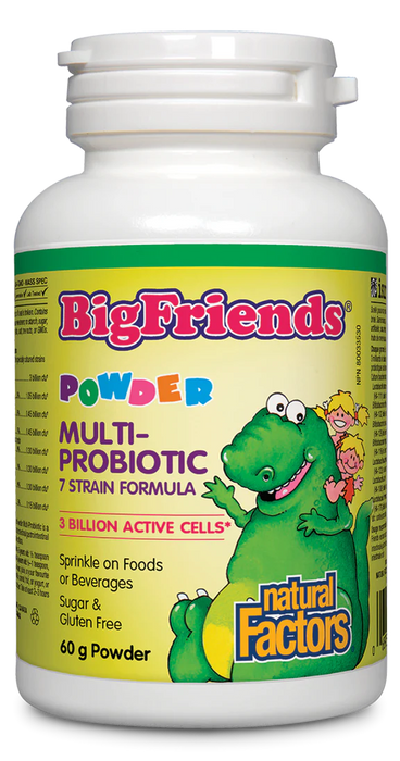 Natural Factors - Kids Powder Multi-Probiotic, 60g