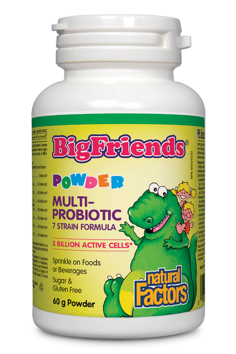 Natural Factors - Kids Powder Multi-Probiotic, 60g