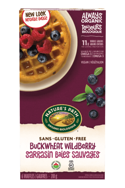 Nature's Path - Buckwheat Wildberry Waffles, 210g