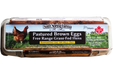 Nutri Spring Farms -Pastured Brown Eggs, Free Range, Grass Fed Hens, 12 Eggs