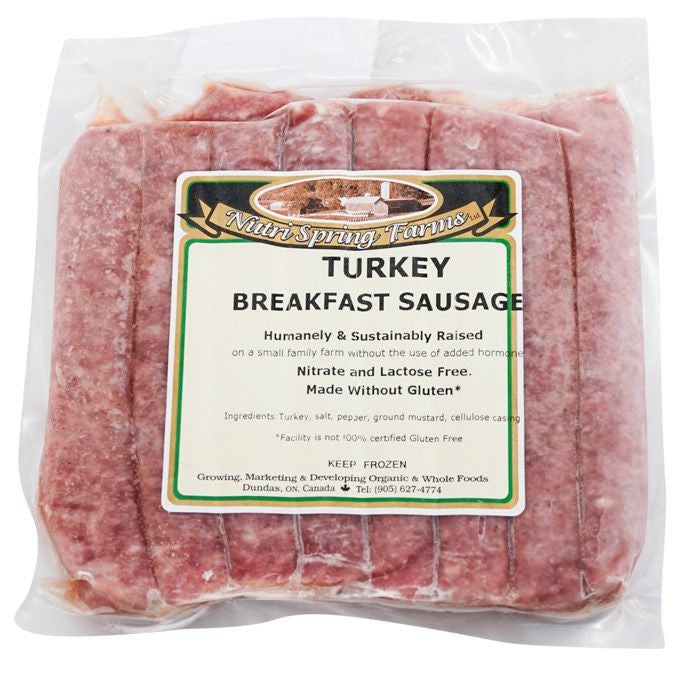 Nutri Spring Farms - Turkey Breakfast Sausage