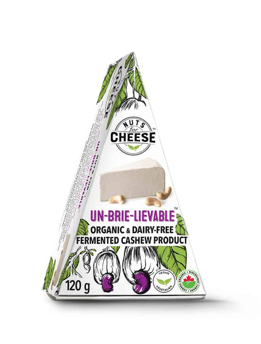 Nuts for Cheese - Un-Brie-Lievable Dairy-Free Cheese, 120g