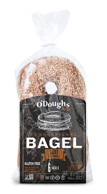 O'Doughs - Gluten Free Pumpernickel Bagels, 300g