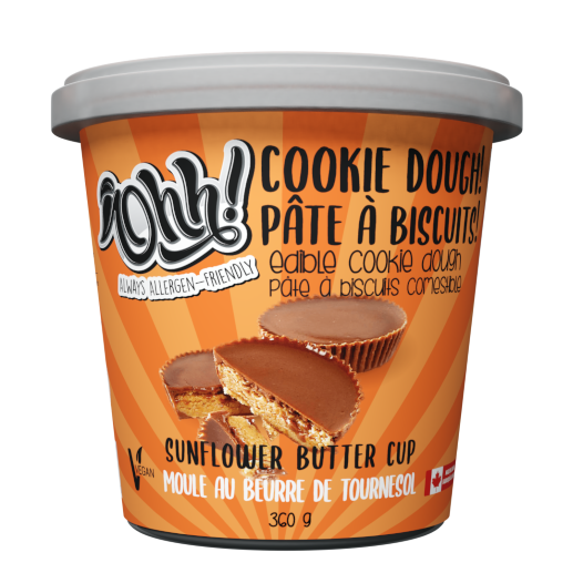 Ohh! Foods - Sunflower Butter Cup Edible Cookie Dough, 360g