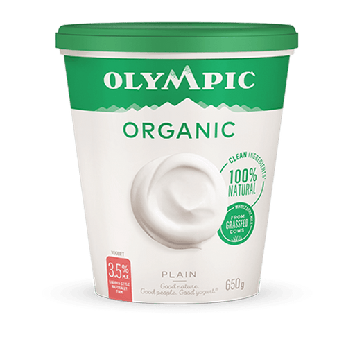 Olympic - Organic Plain Yogurt 3.5% M.F., 650g