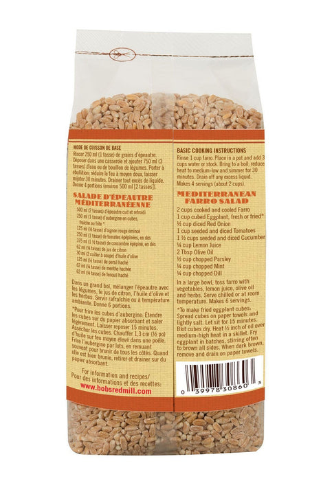 Bob's Red Mill - Organic Farro, 680g